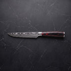 Homura Steak Knife, Crimson Pakkawood