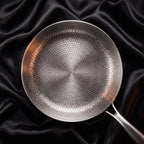 Hand-Hammered High-Wall Titanium Pan