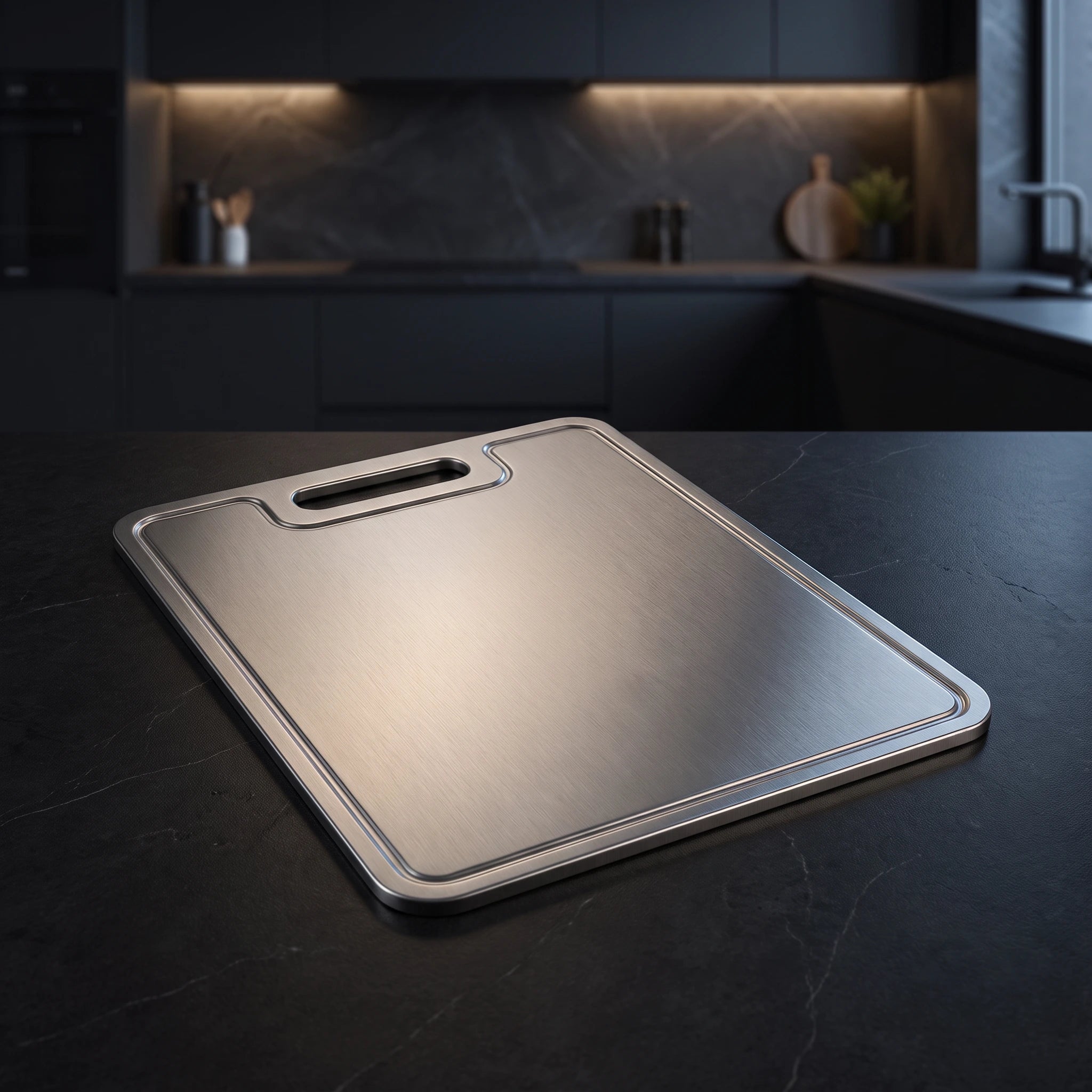 Pure Titanium Cutting Board - PFAS Free