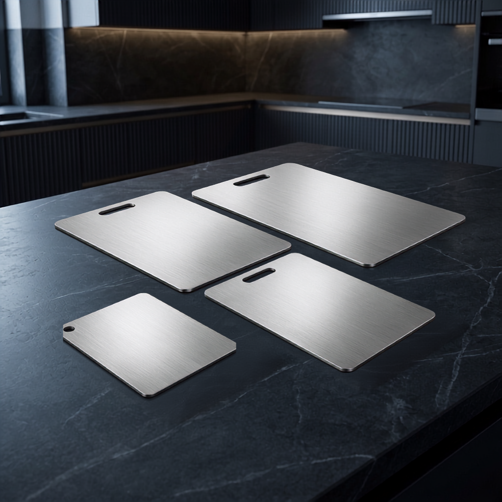 Ultra Thin Stainless Steel Cutting Boards – PFAS Free