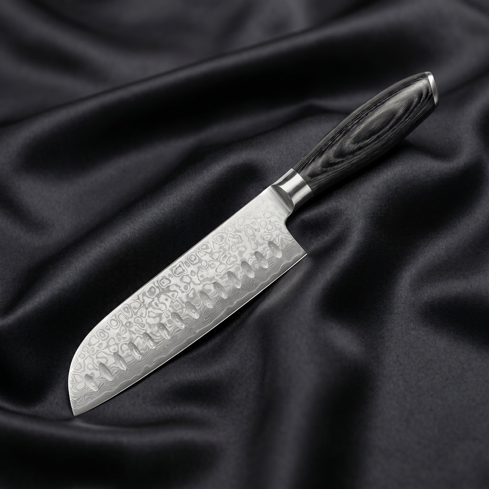 Japanese-Style Santoku Knife – 7.1 inch (18 cm) Versatile Blade