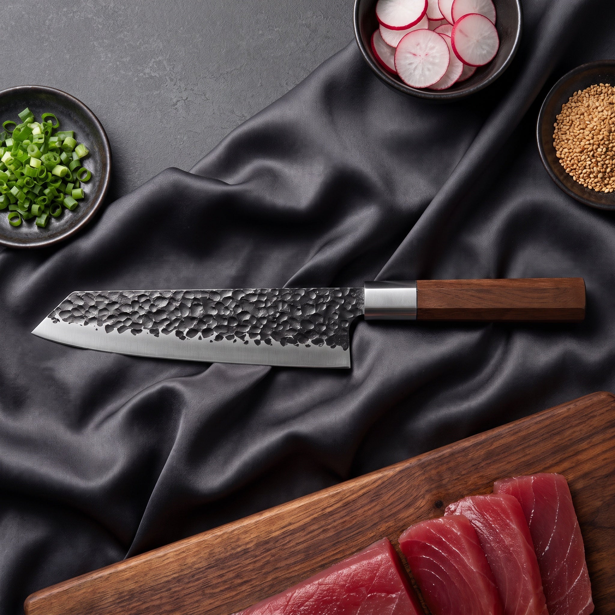 Kiritsuke Stainless Steel Knife – 13.6 inch (34.5 cm) Precision Blade