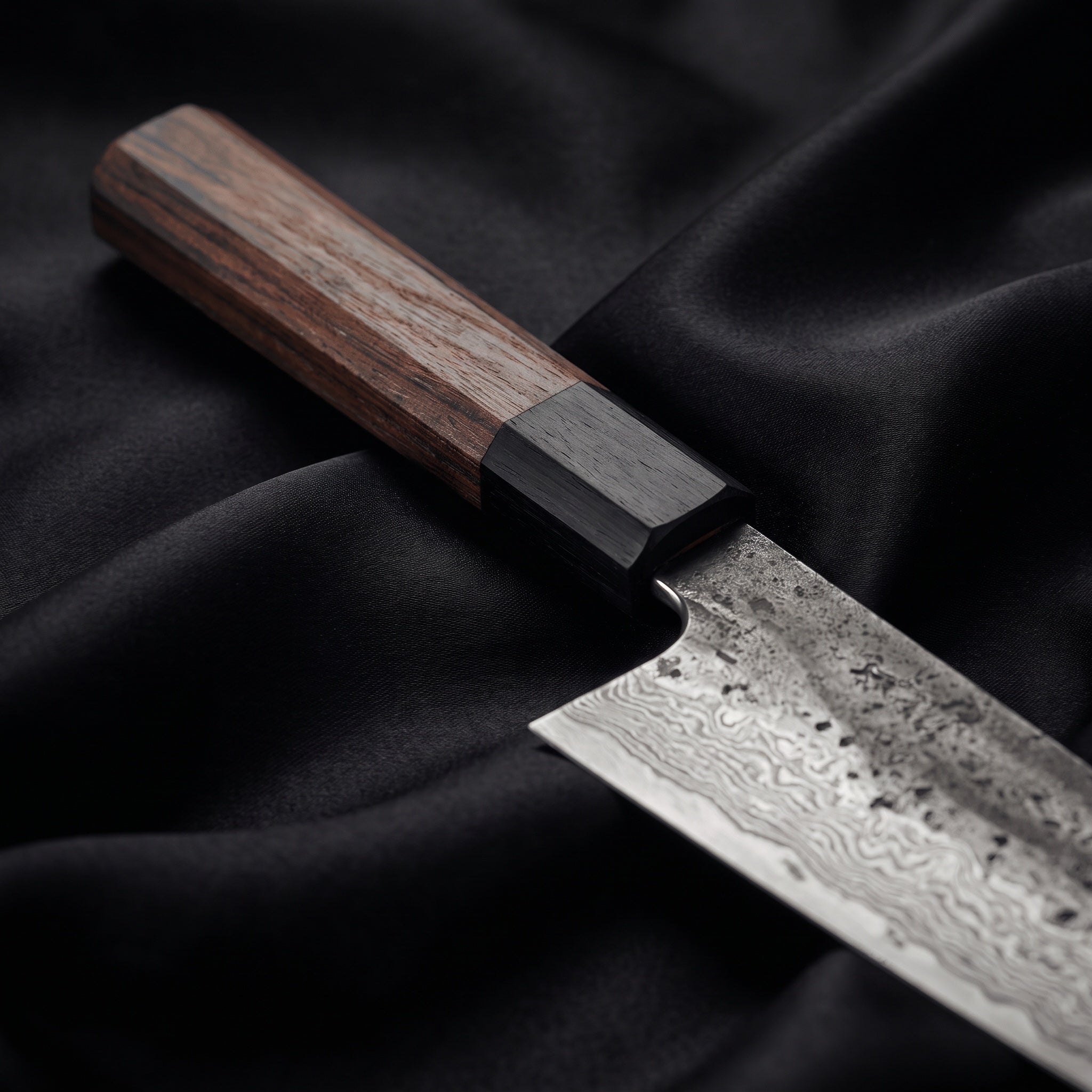 Kiritsuke Knife – Stainless Steel Blade, Ironwood Handle, 8.5 inch (21.5 cm)