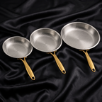 Pure Safe Titanium HammerCraft Pan Set (3-Piece Set)