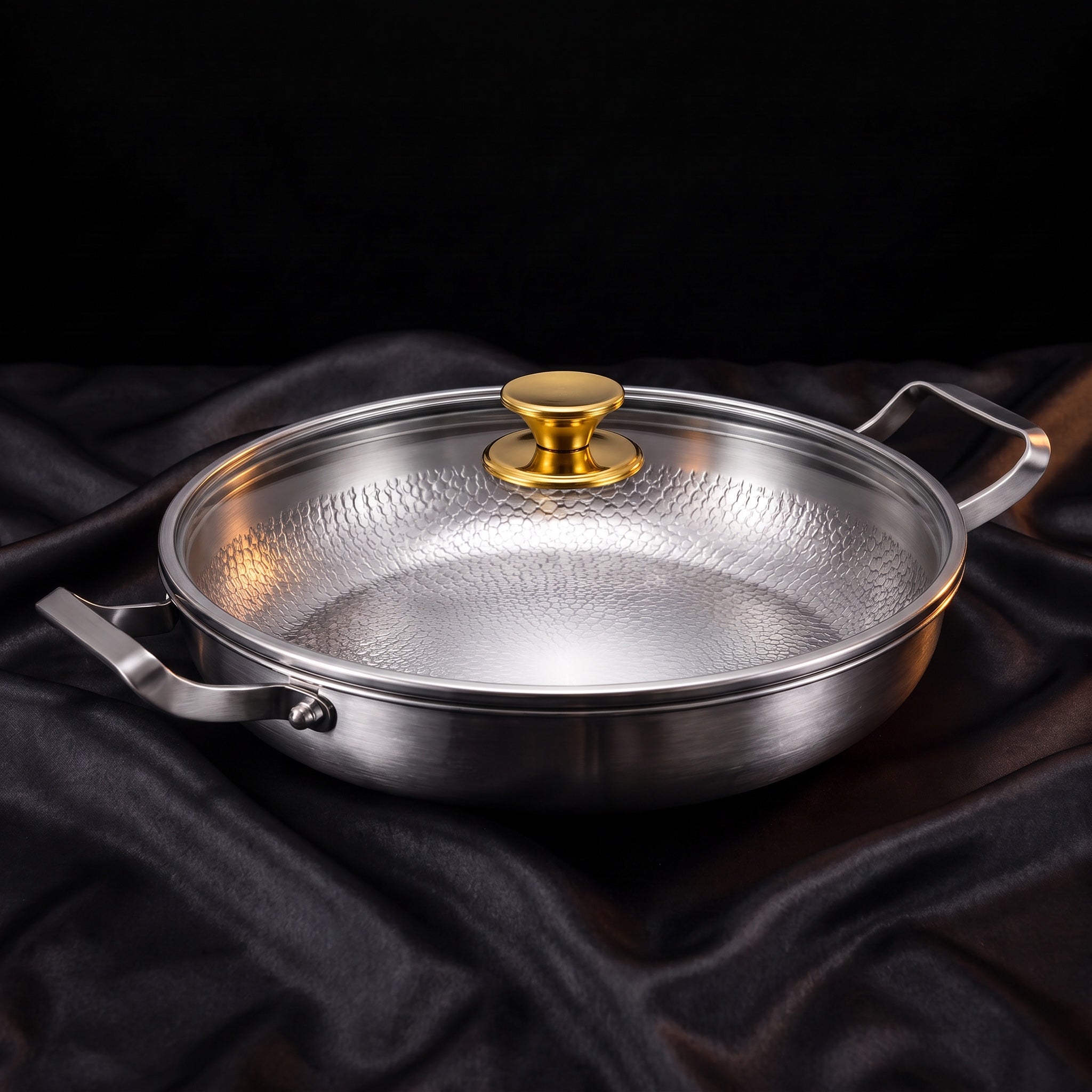 Pure Safe Titanium Two-Handled Sauté Pan