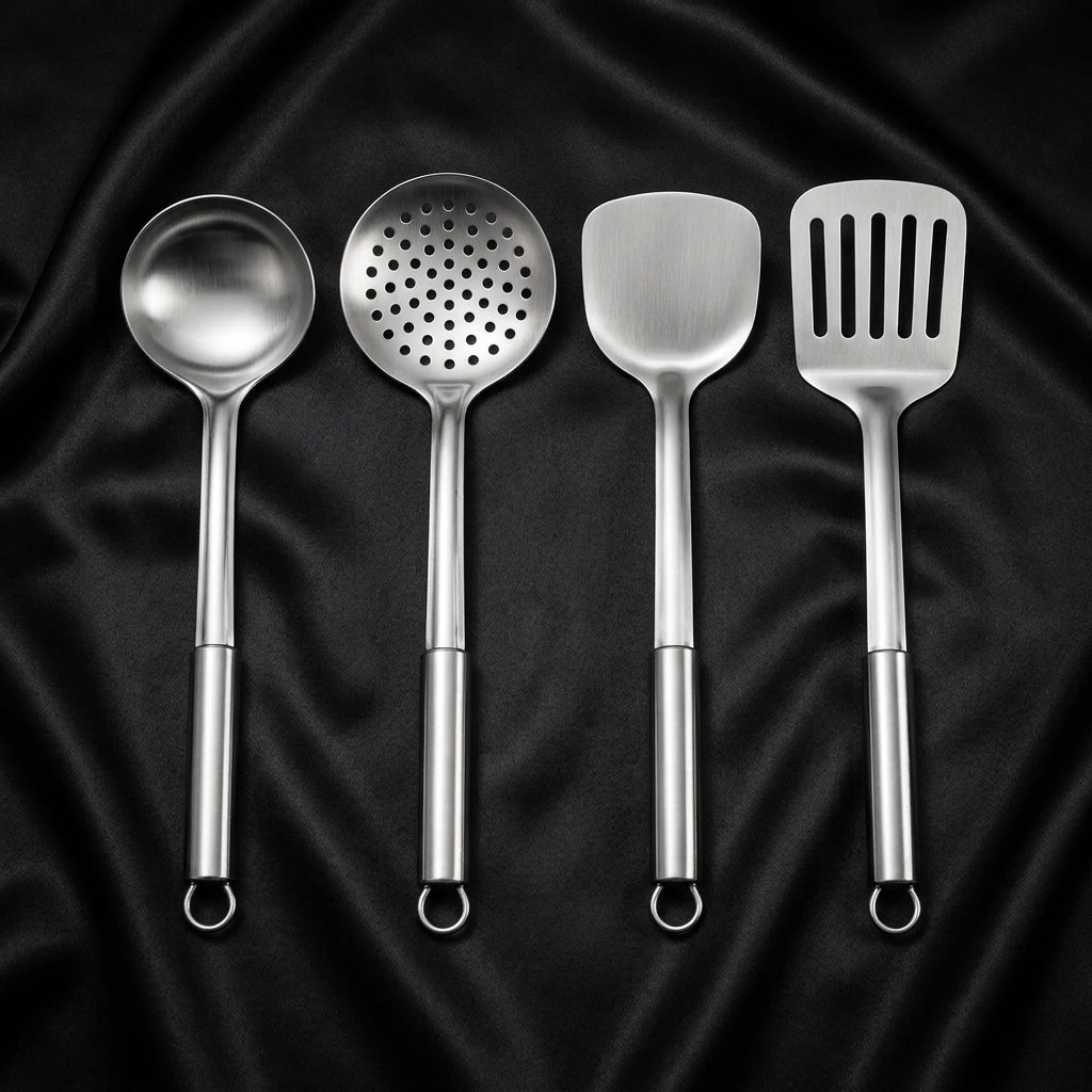 Pure Safe Titanium Cooking Utensils (SET)