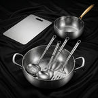 Chef’s Choice Pro Bundle – 2 Pans, Utensils & Chopping Board