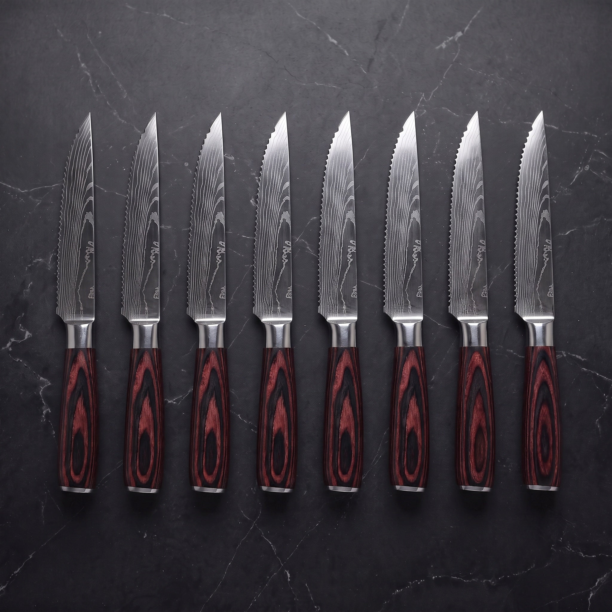 Ajisai 8-Piece Steak Knife Set