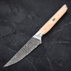Tomoe Steak Knife, Pale Ash