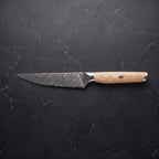 Tomoe Steak Knife, Pale Ash