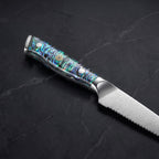 Yakou Steak Knife, Blue Abalone