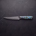 Yakou Steak Knife, Blue Abalone