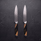 Utsuroi 2-Piece Steak Knife Set, Black Burl