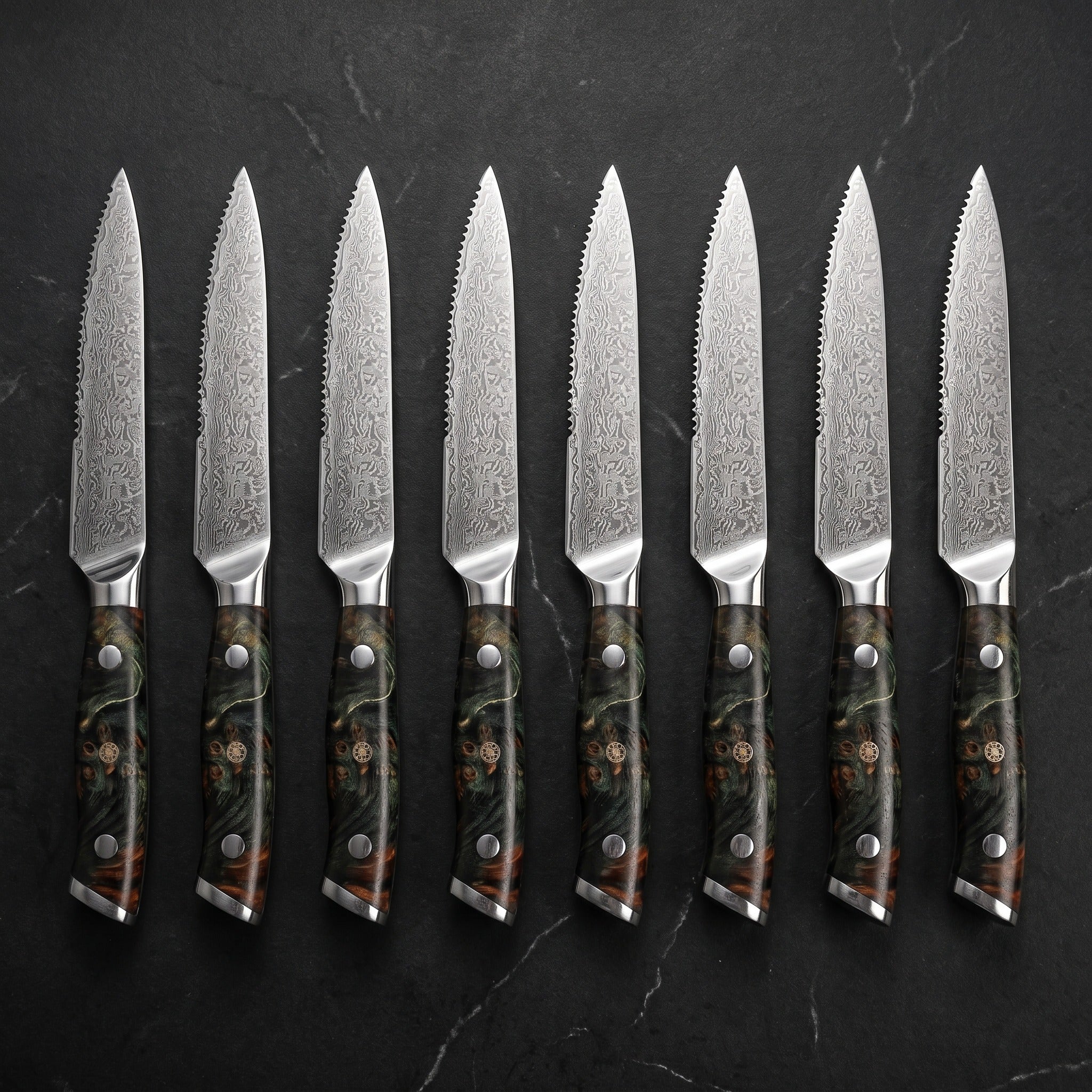 Moegi 8-Piece Steak Knife Set