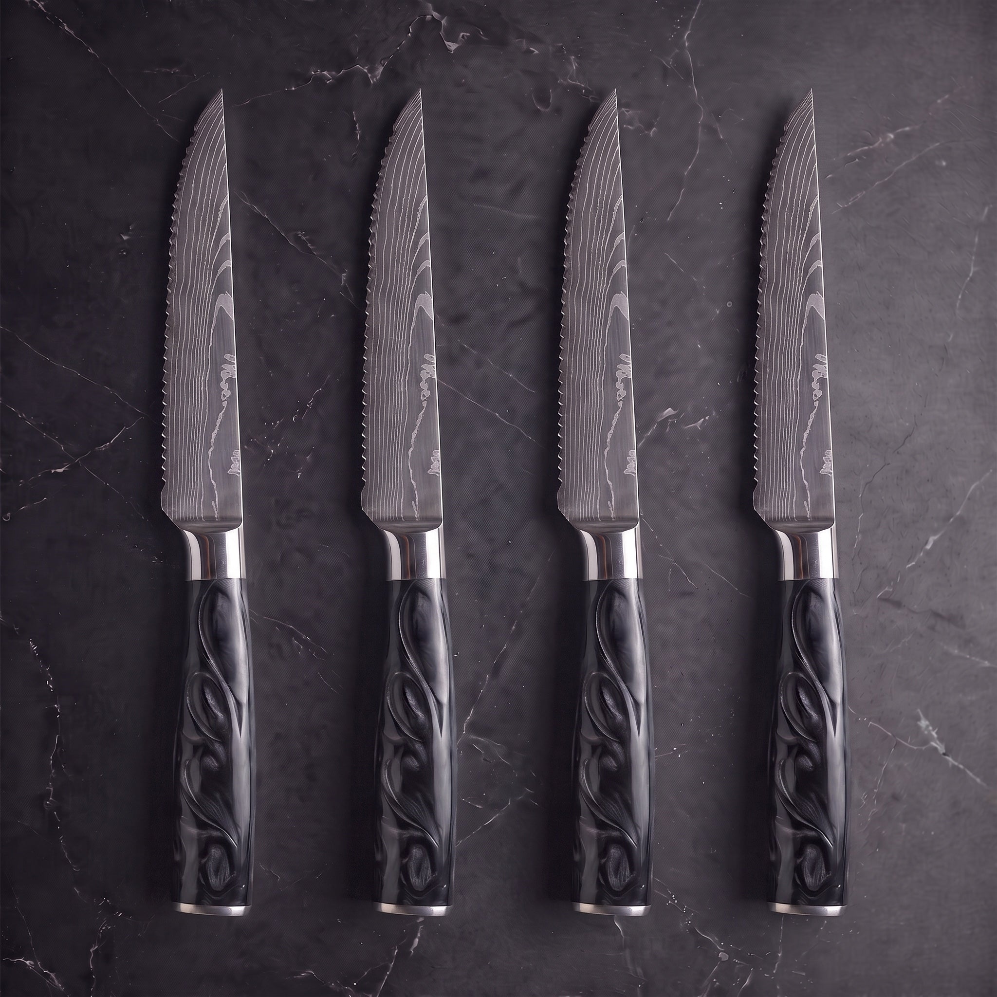 Ougi 4-Piece Steak Knife Set
