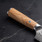 Isshin Santoku All-Purpose Knife - handle