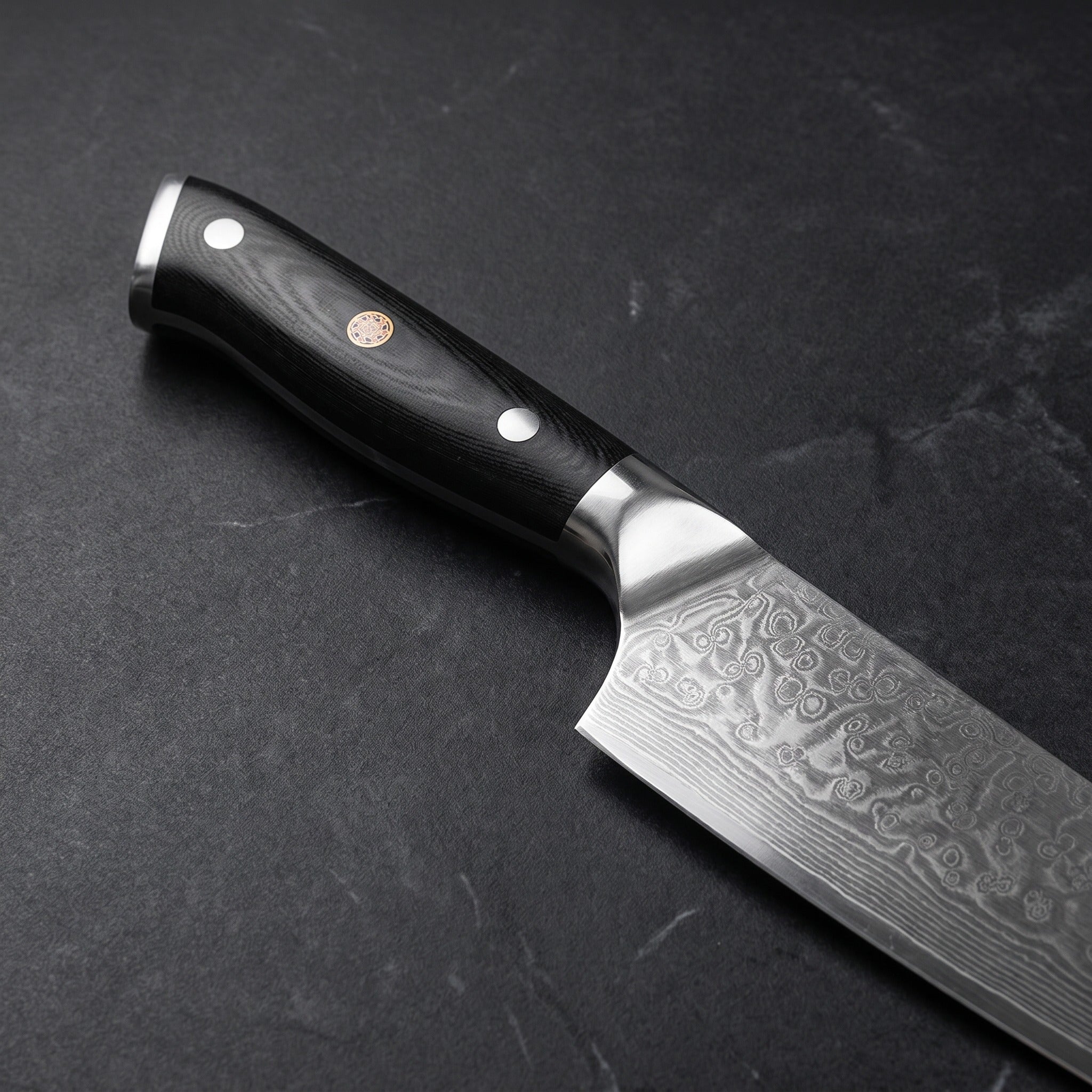 Kurenai Gyuto Chef Knife - handle