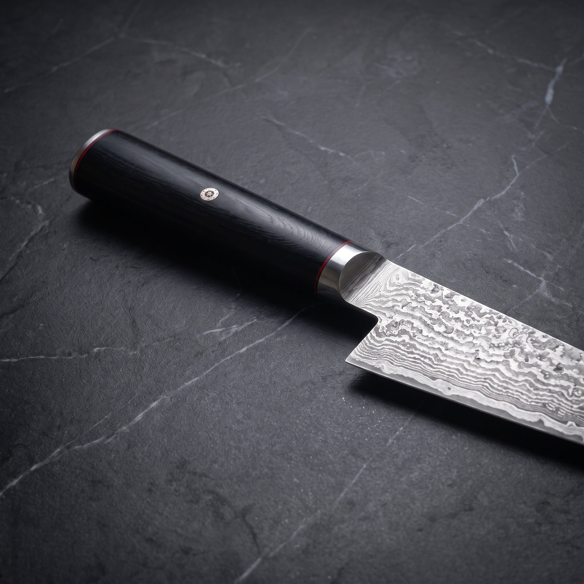 Kohaku Honesuki Boning Knife - handle