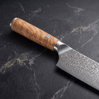 Isshin Kiritsuke Chef-Slicer Knife - handle
