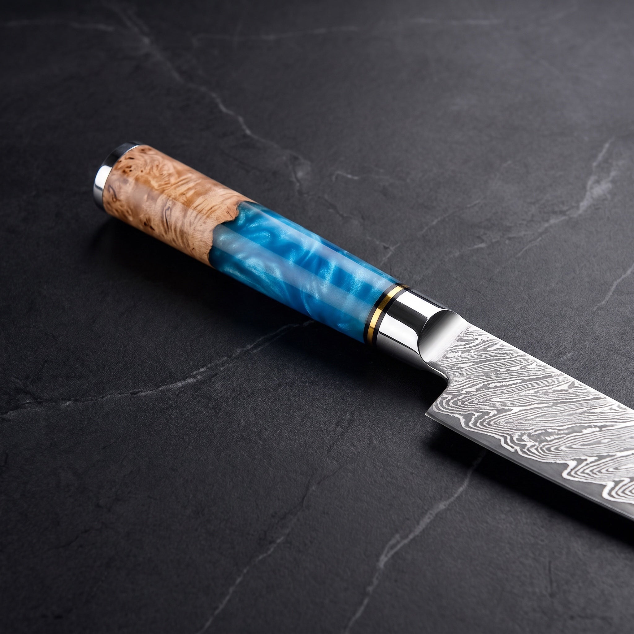 Amagiri Petty Utility Knife - handle