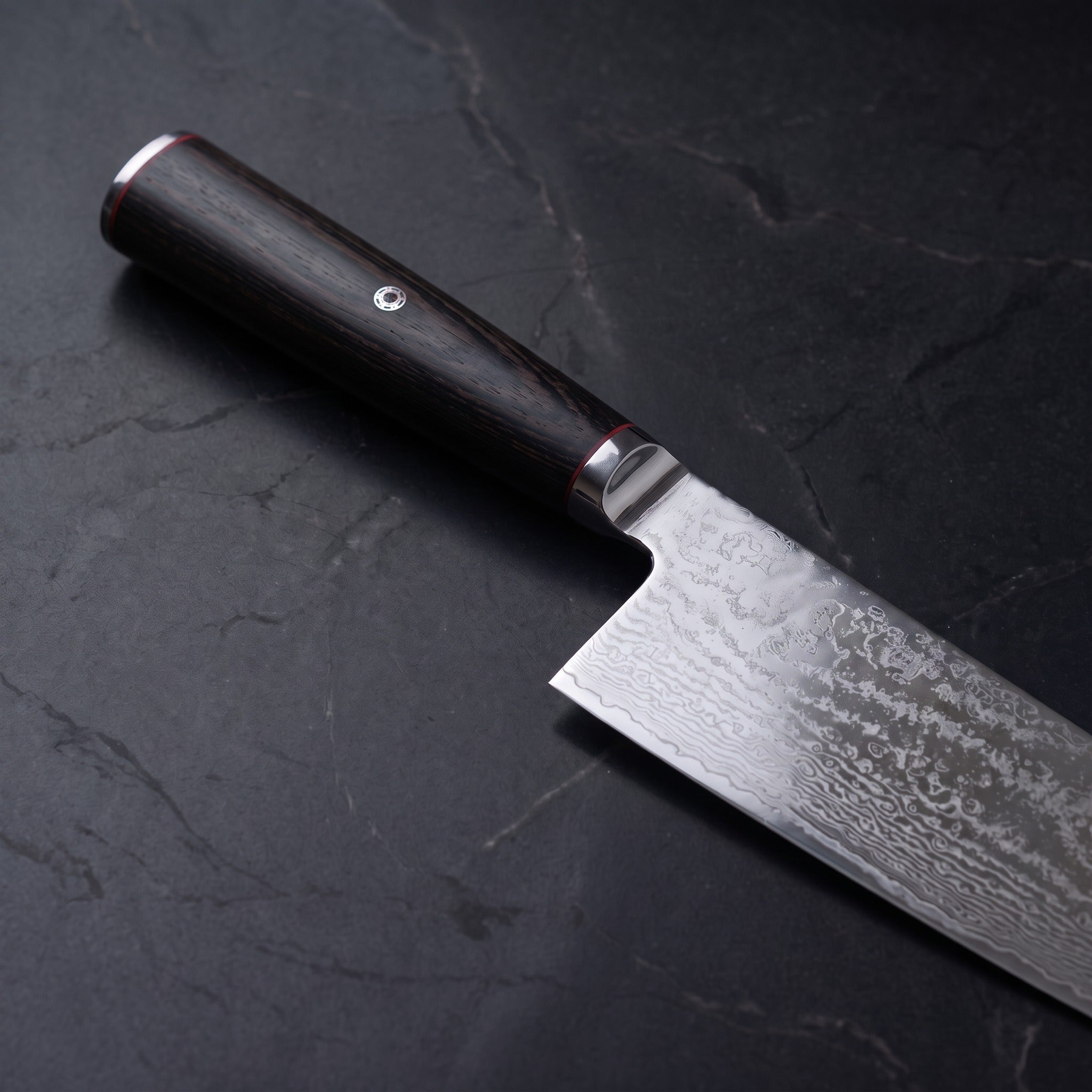 Kohaku Cleaver Knife - handle