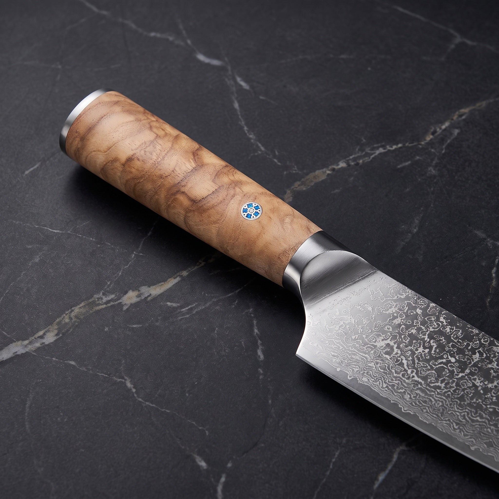 Isshin Gyuto Chef Knife - handle