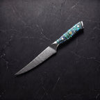 Yakou Steak Knife, Blue Abalone