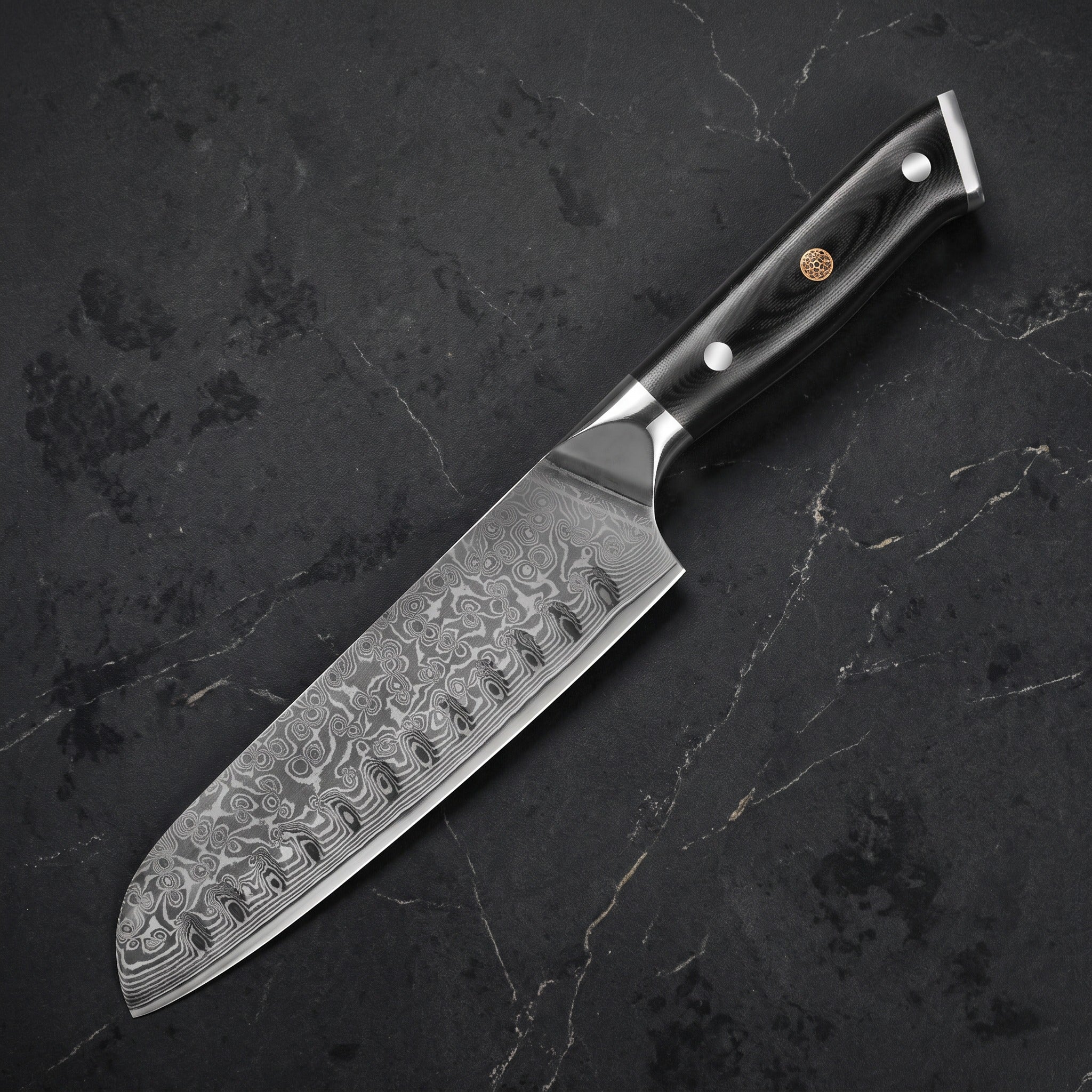 Kurenai Santoku All-Purpose Knife - hero