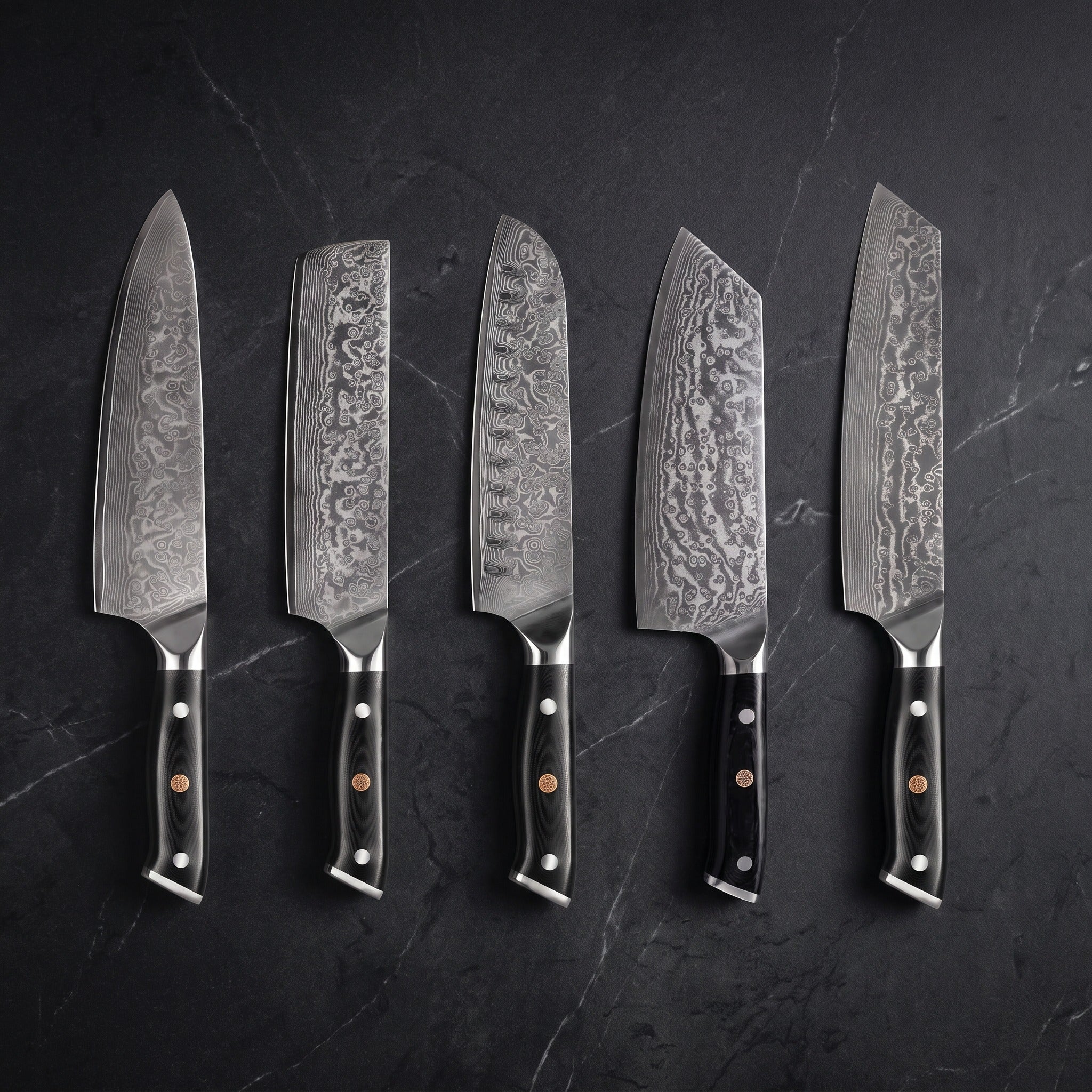 Kurenai Knife Set - set hero