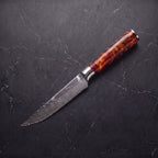 Homura 2-Piece Steak Knife Set, Amber Resin