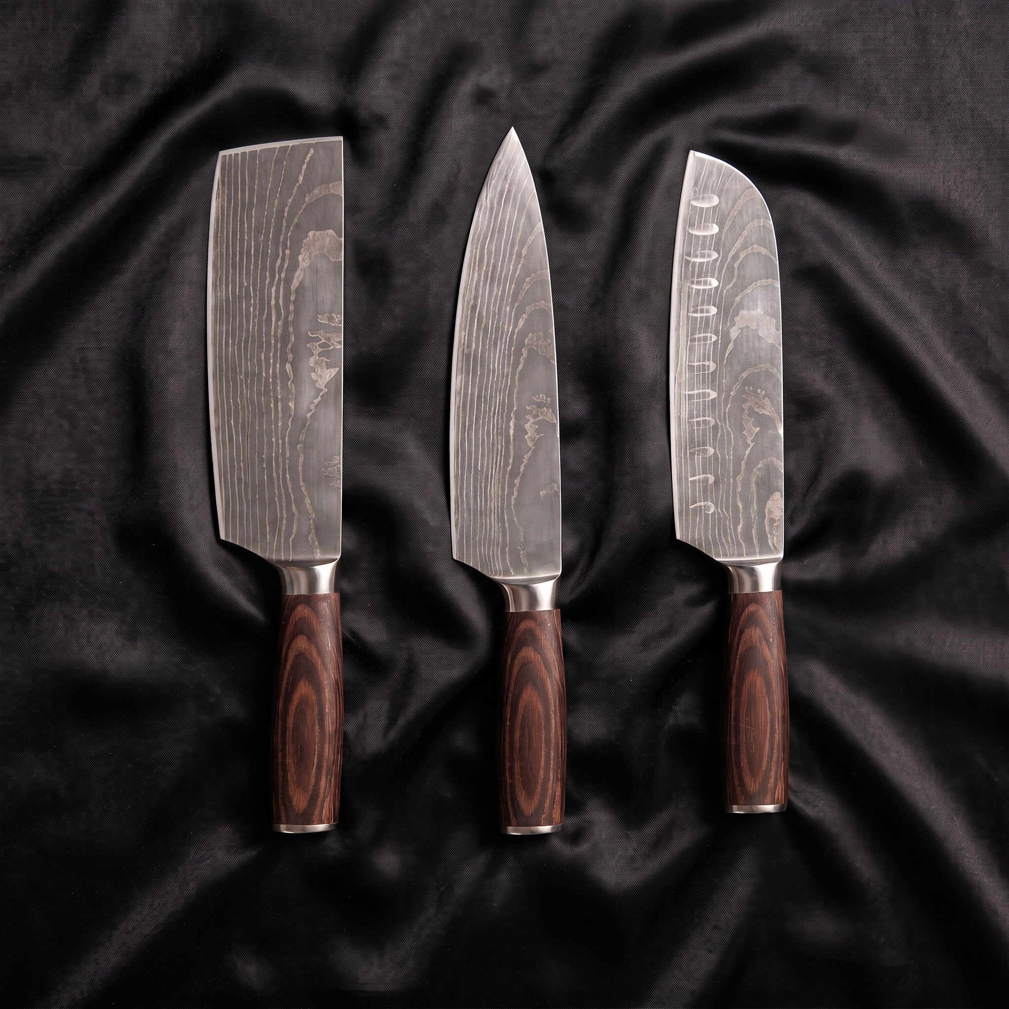 3-Piece Japanese-Style Precision Knife Set