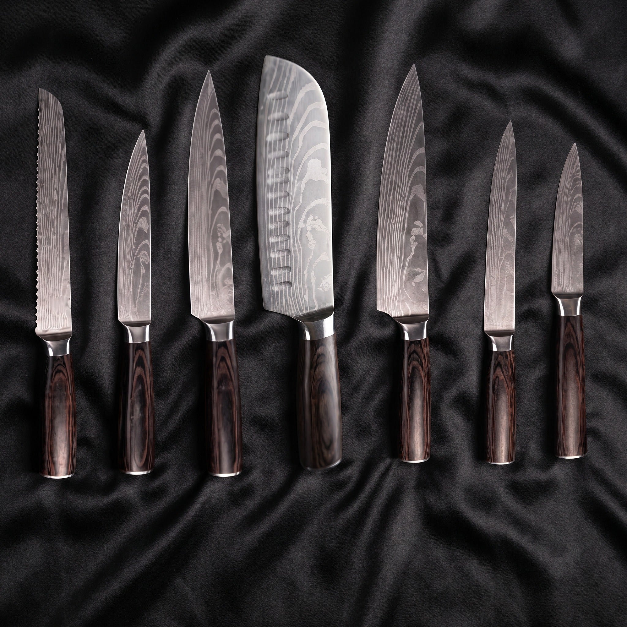 7-Piece Japanese-Style Precision Knife Set – Master Collection