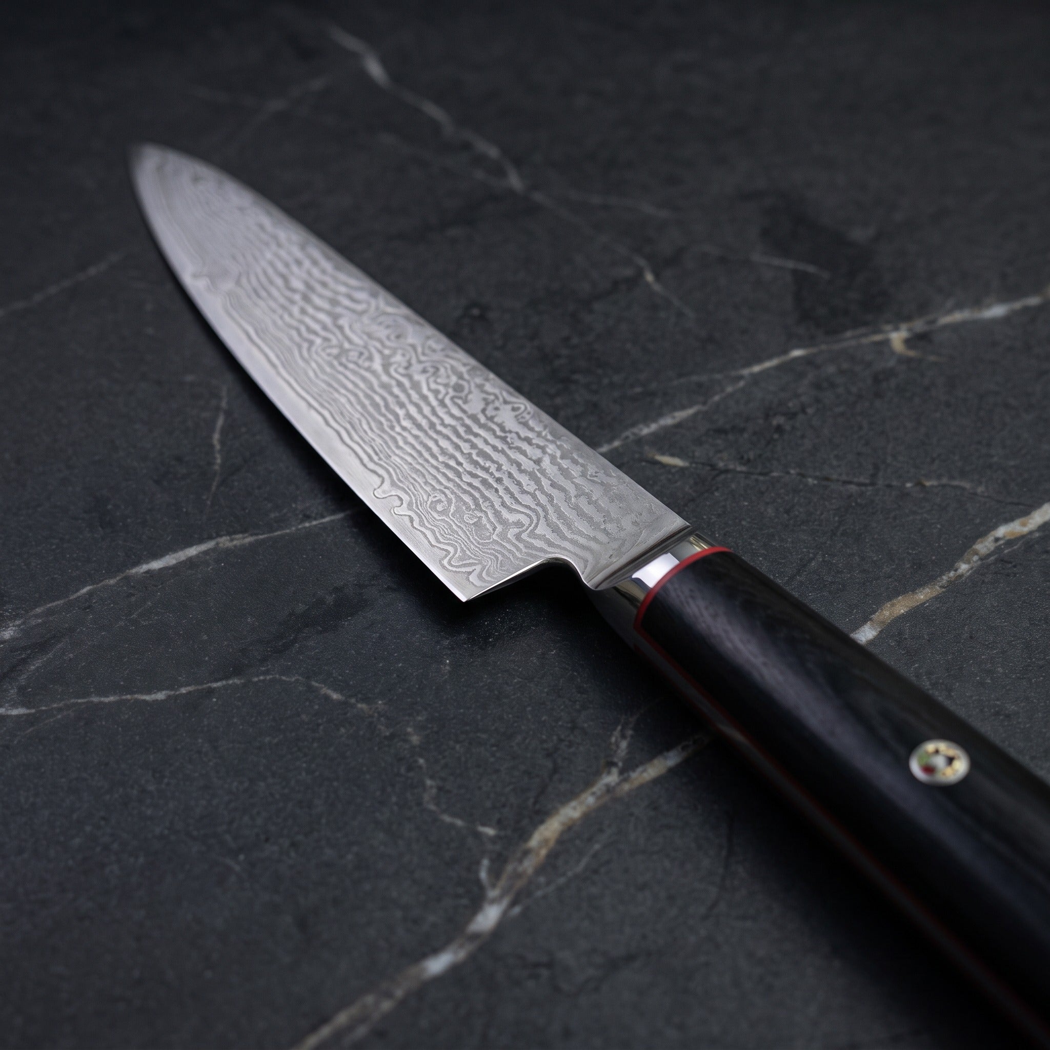 Kohaku Petty Utility Knife - macro