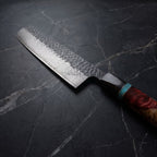 Kaminari Nakiri Vegetable Knife - macro