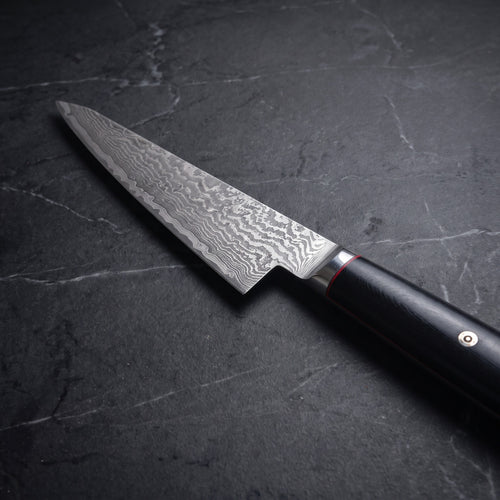 Kohaku Honesuki Boning Knife - macro
