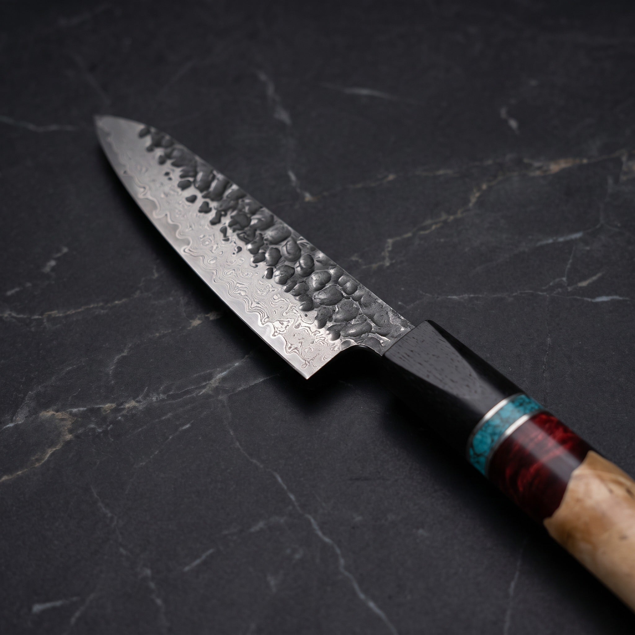 Kaminari Petty Utility Knife - macro