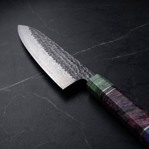 Yoake Gyuto Chef Knife - macro