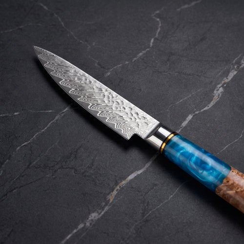 Amagiri Petty Utility Knife - macro