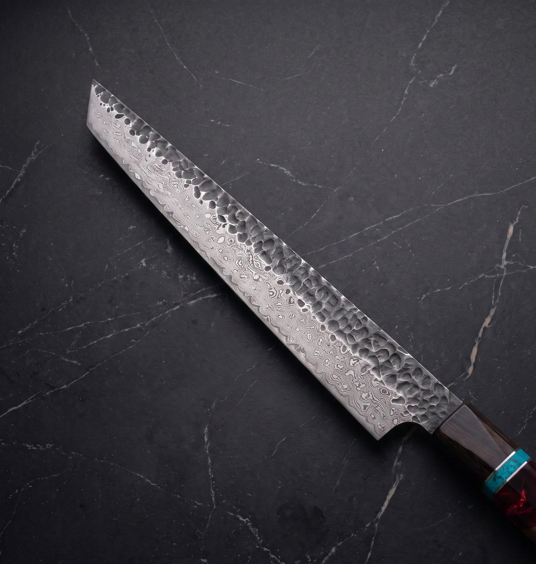 Kaminari Yanagiba Slicing Knife - macro
