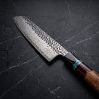 Kaminari Kiritsuke Chef-Slicer Knife - macro
