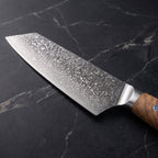 Isshin Kiritsuke Chef-Slicer Knife - macro
