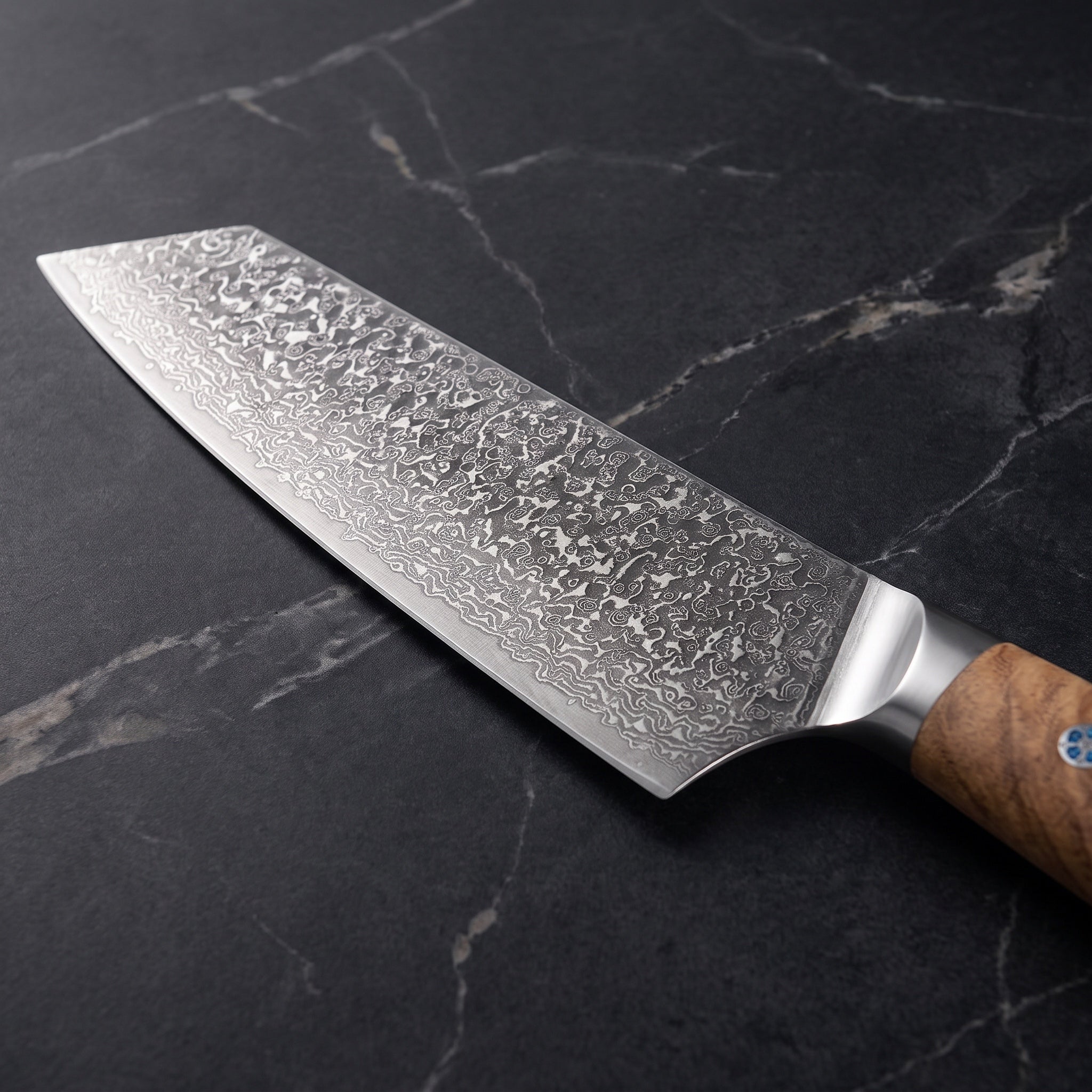 Isshin Kiritsuke Chef-Slicer Knife - macro