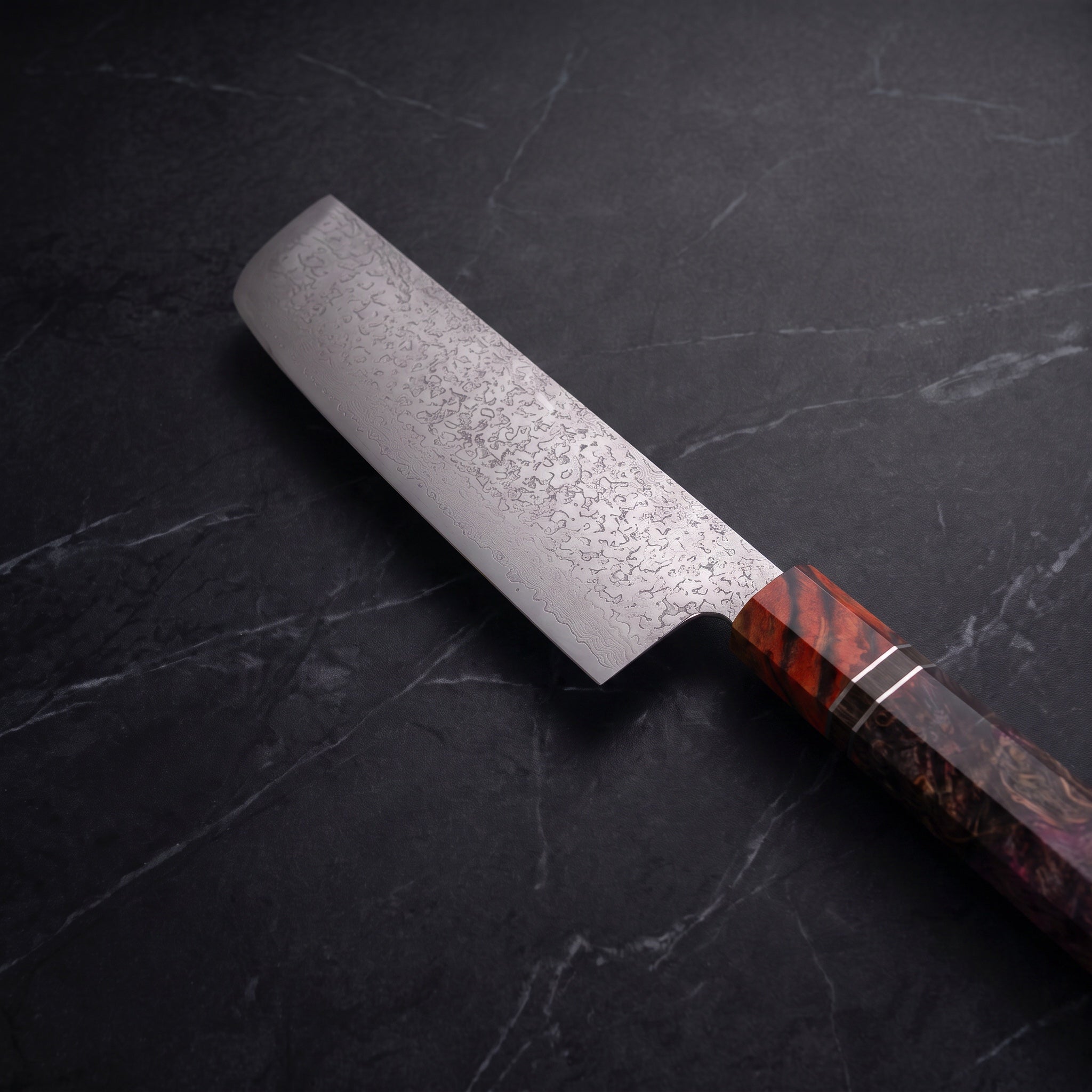 Kirameki Nakiri Vegetable Knife - macro