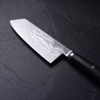 Kohaku Cleaver Knife - macro