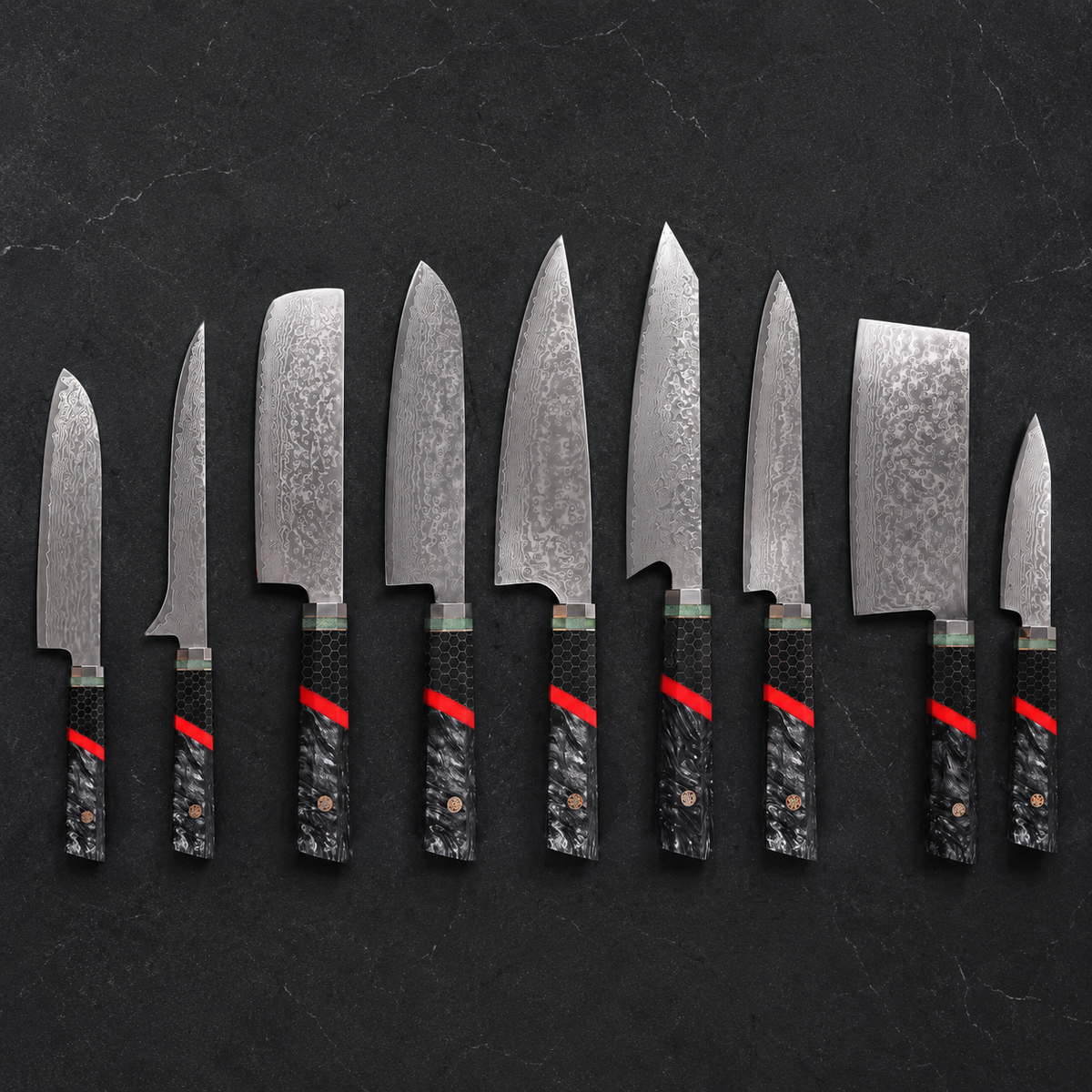 Kokutan 9-Piece Knife Set – 1