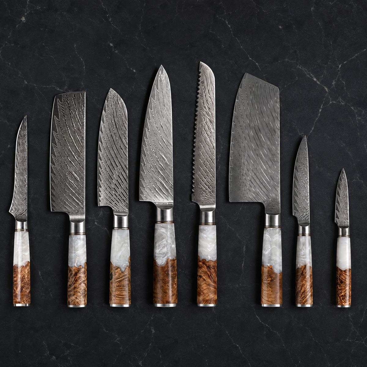 Shirakumo 8-Piece Knife Set – 1