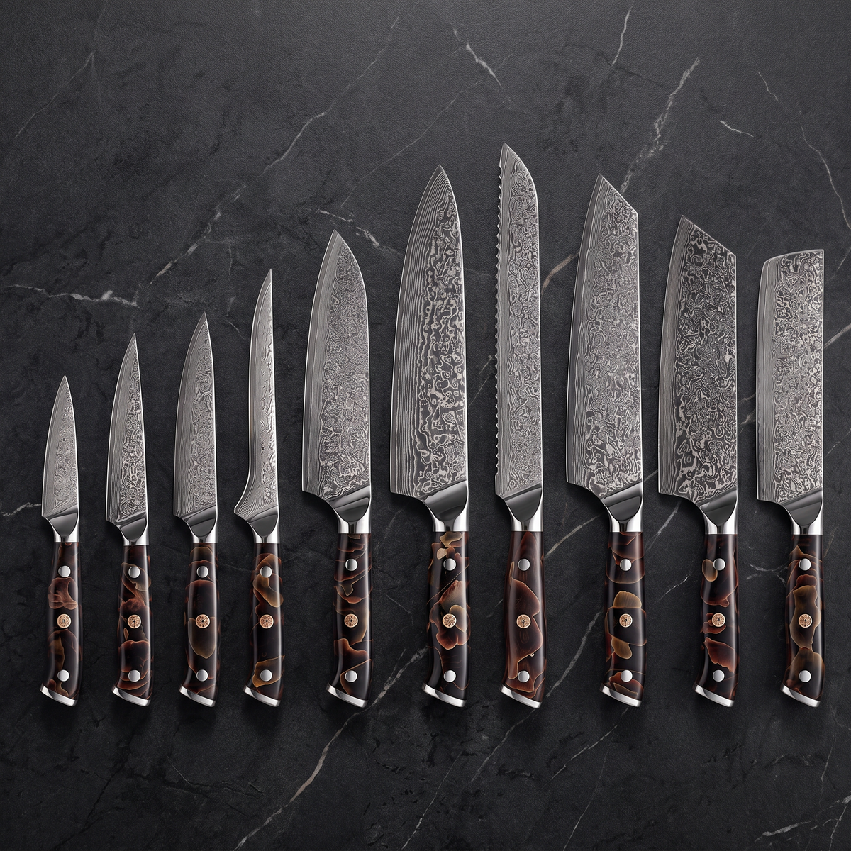 Kuroishi 10-Piece Knife Set