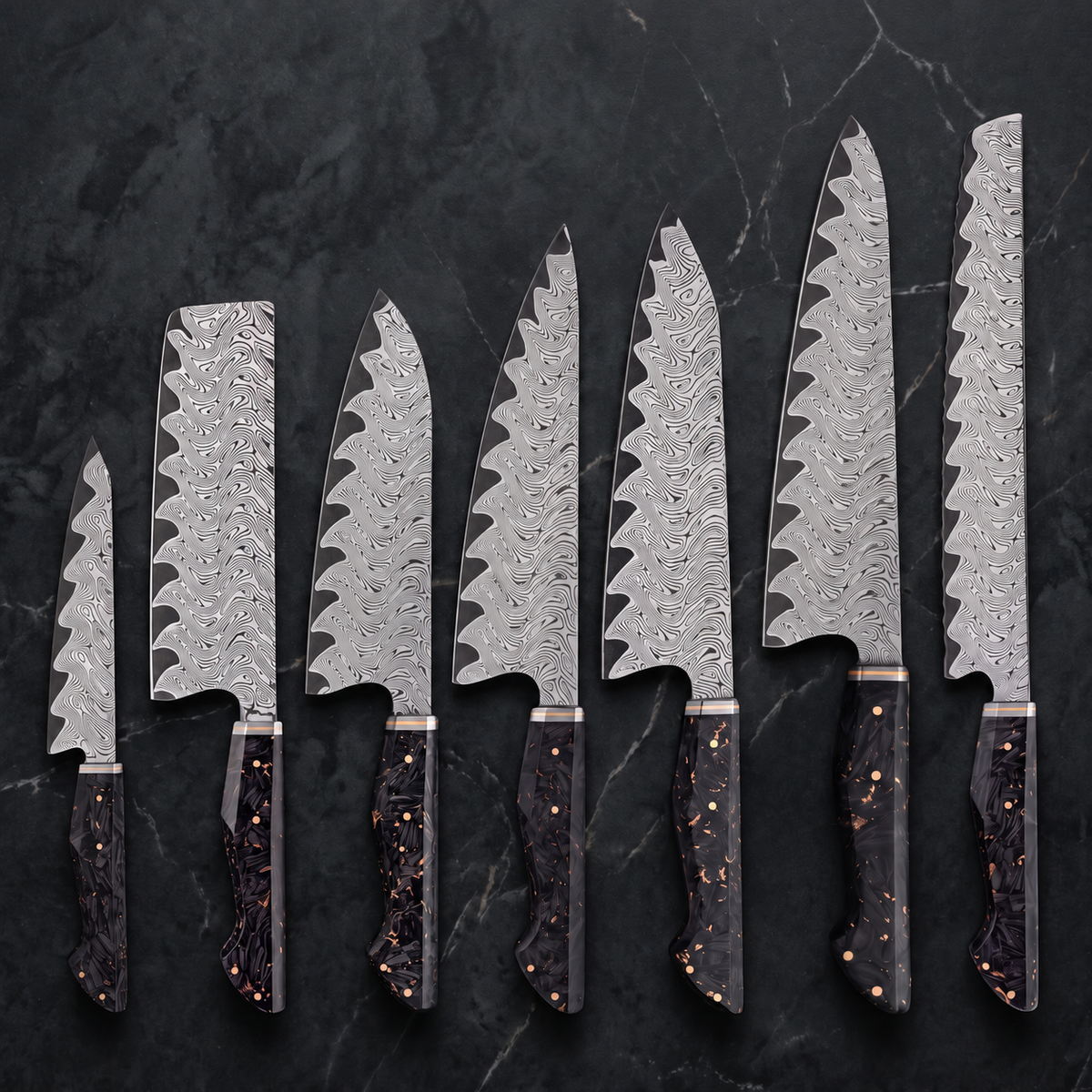 Tatsumaki 7-Piece Knife Set