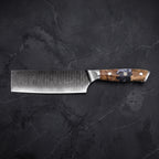 Seiryu Nakiri Vegetable Knife - side