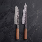 Akatsuchi Knife Duo (Gyuto & Santoku)